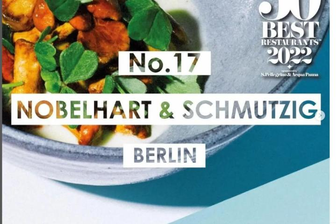 "Nobelhart & Schmutzig" in London ausgezeichnet: Mittweidaer zählt zu den weltbesten Gastronomen -