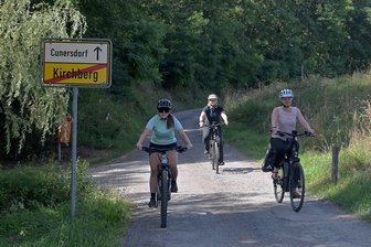 Noch kein grünes Licht für Radweg in Kirchberg: Landkreis will Antrag erneut prüfen - Es gibt den Vorschlag, die Rudolf-Breitscheid-Straße, die viel von Radfahrern genutzt wird, in einen Geh- und Radweg umzuwidmen.
