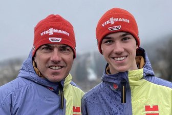 Nordische Junioren-WM: Ein Profiradsportler als weltbester Skilangläufer und vier weitere interessante Geschichten - Ein Gesicht, zwei Wege: Tristan und René Sommerfeldt.
