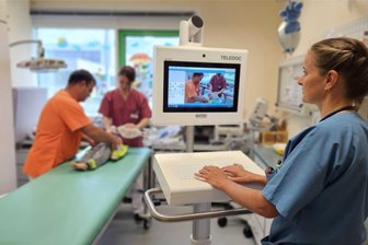 Notfallhilfe aus der Ferne: Kinderklinik Mittweida vernetzt sich mit Uniklinik Dresden - Kinder können jetzt in Mittweida dank Telemedizin noch besser behandelt werden.