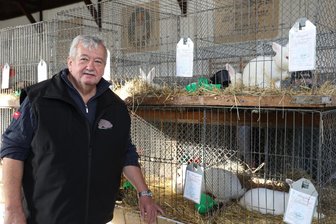 Notunterkunft für Ukrainer: „Wagnis konnte nur mit der Rücksichtnahme aller funktionieren“ - Die Meinersdorfer können ihre Turnhalle im Dorf wieder nutzen. Zwischenzeitlich war sie eine Notunterkunft für Ukrainer. Detlef Kircheis gehörte mit den Mitgliedern des Kaninchenzuchtvereins am Wochenende zu den ersten Nutzern.