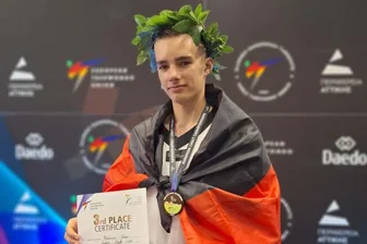 Novum für Sachsen: Taekwondo-Sportler aus dem Erzgebirge nutzt „die Chance seines Lebens“ - Enno Bentlin hat bei der Europameisterschaft die Taekwondosportler aus Zwönitz und aus ganz Sachsen stolz gemacht.