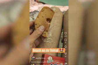 „Nur gudd“: Comedian Günther Krass freut sich über Eppendorfer Räucherkäse - Gut 2000 Likes gab es für das Reel mit dem Eppendorfer Räucherkäse.
