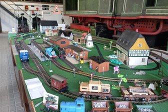 Oberheinsdorf: Kleine Rollbockloks rollen zum Tag des offenen Denkmals - Auf der Modellbahnanlage werden auch zwei Rollbockloks ihre Runden drehen.