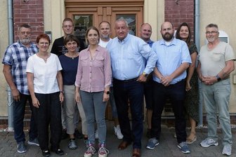 Oberschöna: Gemeinderat hat Vize-Bürgermeister gewählt - Der Gemeinderat von Oberschöna. Es fehlen Danilo Braun, Tino Schubert (beide Freie Wähler) und Rolf Büttner (CDU).