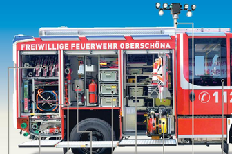 Oberschönaer Wehr stellt neues Auto vor -