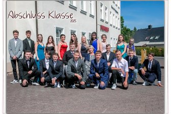 Oberschule in Grünhain-Beierfeld: Das sind die Abschlussklassen 2025 - Die Absolventen der Klasse 10a der Oberschule in Grünhain-Beierfeld.