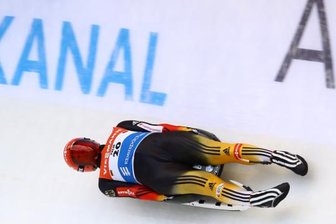 Oberwiesenthaler Rennrodler von der Liebe beflügelt - Eine Klasse für sich: Ralf Palik auf der Bahn im Altenberger Kohlgrund.