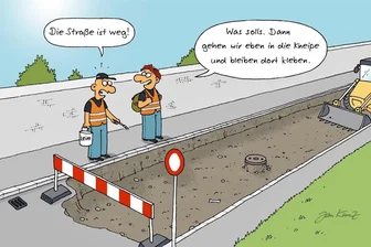 Ode an die Baustelle - Baustellen in der Sommerzeit.