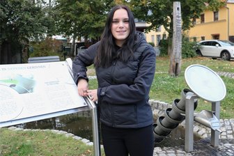 Oederan plant weiteres Areal für Wildpflanzenpark - Architektur-Studentin Dorothee Brinnig bringt sich beim diesjährigen „Ab in die Mitte“-Projekt der Stadt Oederan ein.