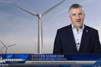 Oederaner Bürgermeister fragt seine Bürger: Wollt ihr Windmühlen? - Auch auf dem kommunalen Youtube-Kanal bat Bürgermeister Steffen Schneider um Beteilung an der Bürgerumfrage zur Windkraft.