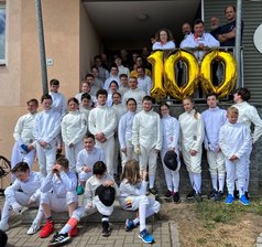 Oederaner setzen lange Tradition fort - Kleine Abteilung mit großer Geschichte: Die Fechter der TSG Oederan können in diesem Jahr auf eine 100-jährige Geschichte zurückblicken. 