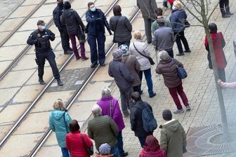 Öffnungszeiten des Testzentrums in Plauener Kolonnaden geändert - Vor rund einer Woche herrschte am Testzentrum in den Kolonnaden Riesenandrang.