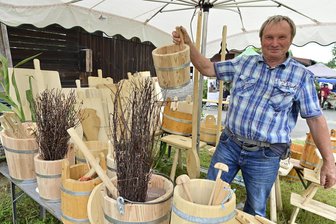 Ökomarkt im Vogtland: Altes Handwerk und Bioprodukte sorgen für Interesse - 