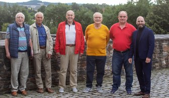 Oelsnitzer Olympioniken auf Schloss Voigtsberg - 