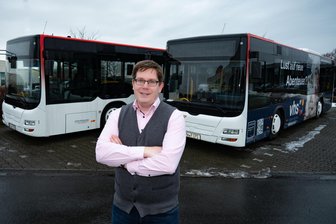 ÖPNV-Streik am Montag: Was ist mit Regiobus und City-Bahn? - Stefan Löwe ist der Geschäftsführer von Regiobus.