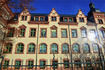 Offene Türen an Frankenberger Grundschulen - Die Astrid-Lindgren-Grundschule im Bildungszentrum in Frankenberg, im Dachgeschoss befindet sich der Hort.