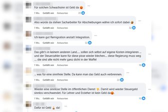 Offener Fremdenhass: Landkreis in Sachsen sucht Mitarbeiter und bekommt Shitstorm ab - „Für solchen Schwachsinn ist Geld da“: Unter dem Stellen-Inserat häuften sich auf Facebook die ausfälligen und auch frem,denfeindlichen Kommentare.