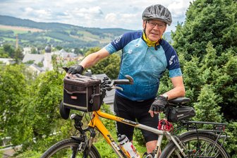 Olbernhauer Radtour 2025: Vier Strecken, Hunderte Radler und eine Überraschung für alle Schulanfänger - Uwe Glöckner freut sich auf den 10. August und seine 10. Olbernhauer Radtour.
