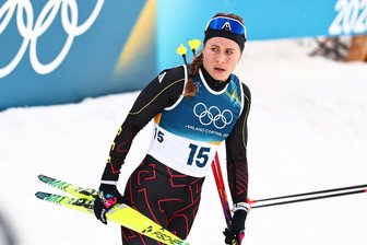 Olympia: Erzgebirgerin Katharina Hennig Dotzler und der Beton in den Oberschenkeln - Enttäuscht verließ Langläuferin Katharina Hennig Dotzler am Samstag das Skistadion in Tesero.