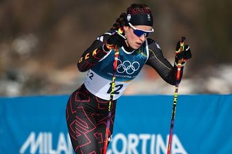 Olympia kurios: Russin „klaut“ die Ersatz-Ski von Katharina Hennig Dotzler aus dem Erzgebirge - Katharina Hennig Dotzler absolvierte am Sonntag ihr letztes olympisches Rennen ihrer Karriere. Es wird ihr in Erinnerung bleiben.