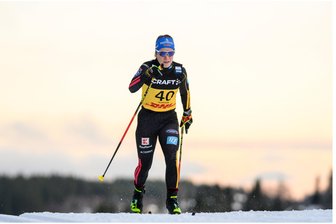 Olympiasiegerin aus dem Erzgebirge: Katharina Hennig Dotzler äußert sich zu Zeitplan für Karriereende - Für Katharina Hennig Dotzler, hier beim Weltcup-Sprint Anfang Dezember in Trondheim (Norwegen), werden die Olympischen Spiele in Italien im Februar die letzten Spiele sein, an denen sie als Sportlerin teilnimmt.
