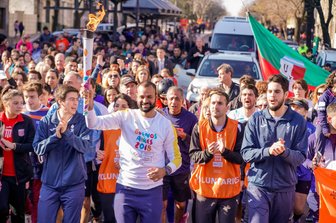Olympischer Fackellauf in Argentinien gestartet - 