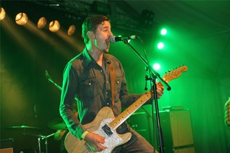 Open Air in Oettersdorf startet mit 18 Bands - Shoponks aus Marienberg bringen den Rock nach Oettersdorf.