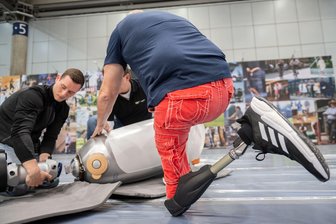 Orthopädie-Branche sieht wachsende Nachfrage - In diesem Jahr wird die Fachmesse wieder in Leipzig stattfinden, sie beginnt am 19. Mai. (Archivbild)