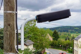 Ortsdurchfahrt Blumenau bekommt noch dieses Jahr neue Straßenbeleuchtung - Die Beleuchtung der Staatsstraße 223 in Blumenau wird erneuert.