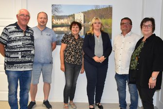 Ortsvorsteher in Limbach-Oberfrohna gewählt: Wer entscheidet künftig in den Ortsteilen? - Der neue Ortschaftsrat in Wolkenburg-Kaufungen (von links): Christian Vollrath, Olaf Müller, Heike Richter, Claudia Dietrich-Wachler, Thomas Jeron und Ortsvorsteherin Annett Groh. Nicht im Bild ist Silvio Hahn.
