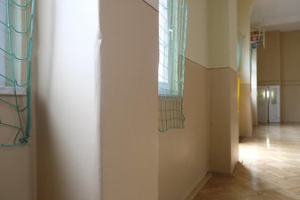 Ortvorsteher frohlockt: Etappensieg für Sanierung der Turnhalle Rotschau - Der fehlende Prallschutz an Wänden und Pfeilern in der Turnhalle steht unter Kritik.