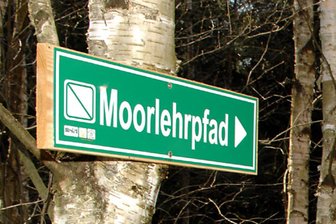Osterweg wird in Hammerbrücke eröffnet - Der Osterweg führt entlang des Moorlehrpfades in Hammerbrücke.