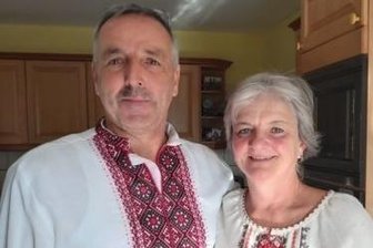 Paar aus dem Vogtland berichtet aus der Ukraine: "Es gilt Auge um Auge, Zahn um Zahn" - Achim und Gabi Döbrich Achim und Gabi Döbrich