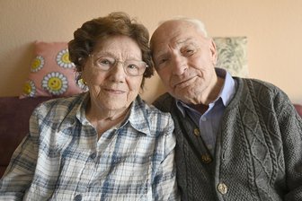 Paar aus dem Vogtland: Überraschung nach 74 Jahren Ehe - Herbert und Anita Geier sind seit 74 Jahren verheiratet.