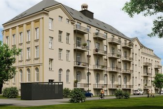 Palla-Sanierung in Glauchau: So soll das Ernst-Seifert-Haus mal aussehen - So soll das Ernst-Seifert-Haus in Glauchau nach dessen Sanierung mal aussehen.