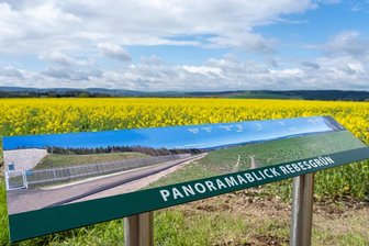Panorama am Höhenradweg -
