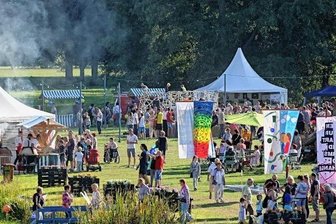 Parkkunst: Freiluft-Atelier vor Comeback - Die Parkkunst auf der Muldenwiese war von 2005 bis 2019 ein Besuchermagnet. 