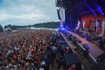 Partystimmung am Stausee Rabenstein - 