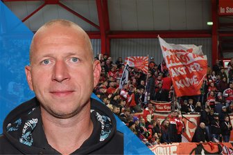 Paukenschlag beim ETC Crimmitschau: Der sportliche Leiter Torsten Heine verlässt den Stammverein - Torsten Heine, sportlicher Leiter des ETC Crimmitschau, hört Mitte Juli auf. Eine Fankurve im Kunsteisstadion im Sahnpark trägt seinen Namen.