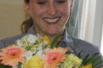 Pausaer ehren ihre Weltmeisterin - Anna Müller.