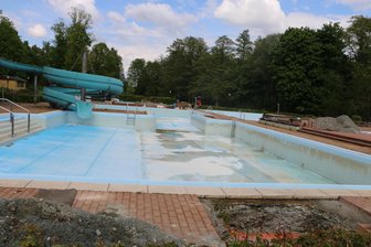 Pausaer Freibad vor dem Neustart: Was nach der Sanierung alles neu sein wird - In den vergangenen zwei Jahren blieb das Pausaer Freibad wegen der Sanierung geschlossen.