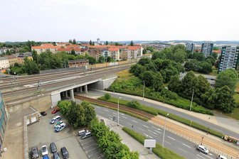 Pausaer Straße in Plauen ab Montag stadteinwärts im Bereich Oberer Bahnhof voll gesperrt - Die Pausaer Straße im Bereich Oberer Bahnhof kann ab Montag stadteinwärts nicht befahren werden.