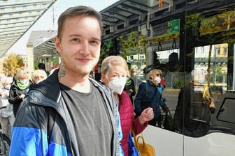 Pauschalticket für Nahverkehr: Was sich Fahrgäste wünschen - Eric Kotte aus Freiberg würde für ein deutschlandweit gültiges Nahverkehrsticket auch mehr als 30 Euro im Monat ausgeben. 