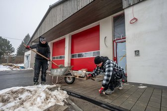 Penig zeigt Widerstandskraft: Investitionen in Bauprojekte und Wirtschaft - Penig investiert in diesem Jahr unter anderem in die Fertigstellung des neuen Feuerwehrgerätehauses in Langenleuba-Oberhain.