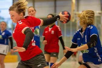 Peniger Damen krönen sich - Auch wenn sich die Penigerinnen schwer taten, drehten sie durchgelungene Aktionen, wie hier von Viviane Kühn (l.), das Pokalfinale.