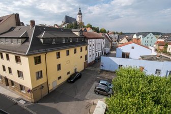 Peniger Stadtrat stimmt Kauf des Brauereigeländes zu - Blick auf das Peniger Brauereigelände. Kommt der Kauf zustande, dann soll der rechte Teil abgerissen werden. Imlinken könnten eine kleine Hausbrauerei und verschiedene andere Einrichtungen entstehen.