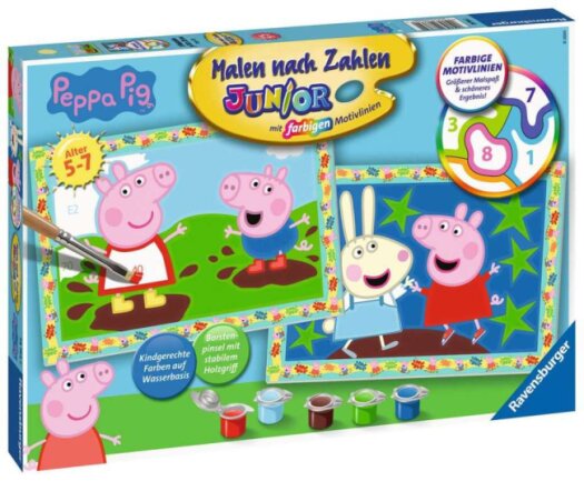 Peppa Pig: Malen nach Zahlen von Ravensburger 
