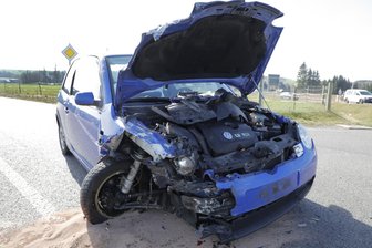 Person bei Unfall auf S 200 verletzt -