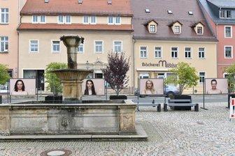 "Perspektiva" Oederan: Große Freiluft-Fotoausstellung noch bis Oktober am Markt -